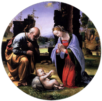Adoration of the Child - Fray Bartolomeo