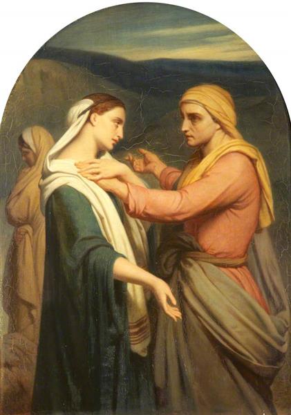 Ruth and Naomi, 1856 - Ари Шеффер