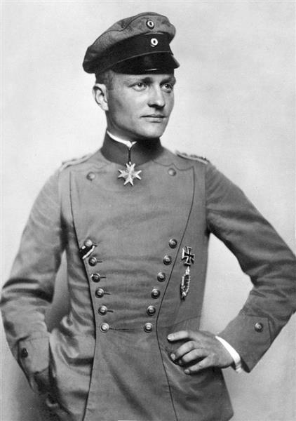 Picture Postcard of Manfred Von Richthofen. Sanke Postcard #533., 1918 - Nicola Perscheid