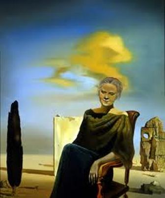 Portrait of Isabelle Baker Woolley, (1935), 1935 - Salvador Dalí