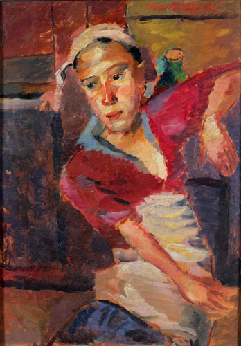 Waitress, c.1935 - Nikola Martinoski