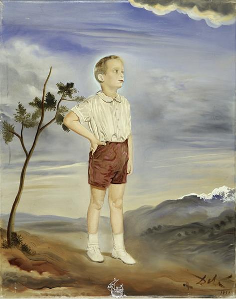 Portrait of Alexander Guest, 1959 - 達利