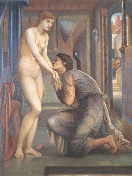 Pygmalion and the Image IV: The Soul Attains, 1875 - 1878 - Edward Burne-Jones
