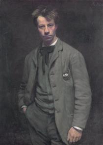 Portrait of Albert Verwey - Ян Питер Вет