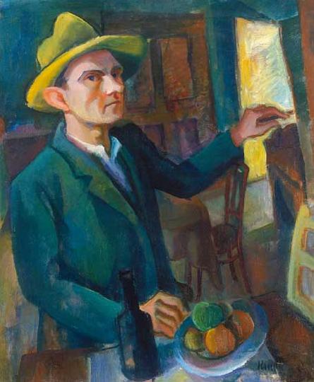 Self-Portrait, 1925 - János Kmetty