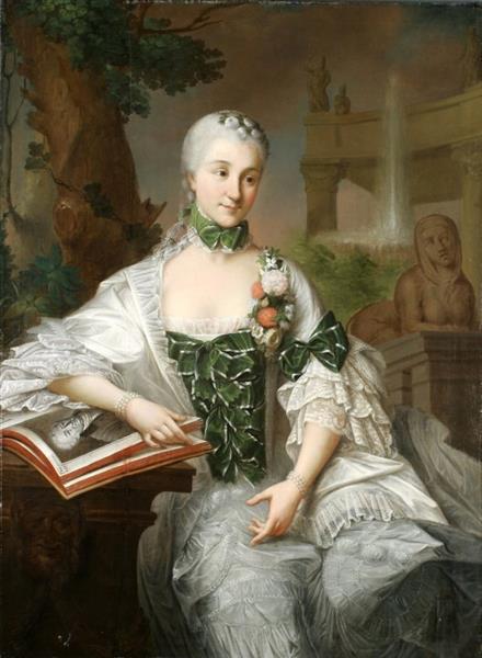 Izabella Poniatowska Branicka, c.1757 - Марчелло Баччареллі