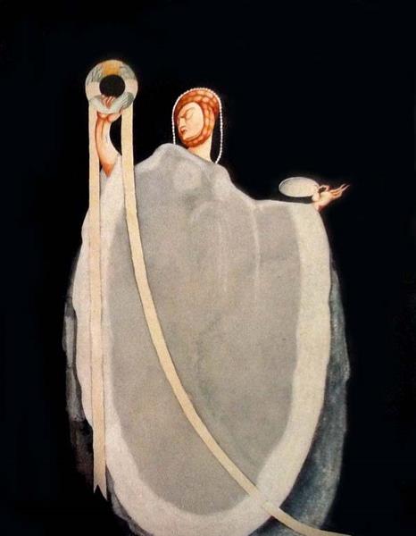 Sketch for the play "Othello", 1933 - Пётр Григорьевич Оцхели