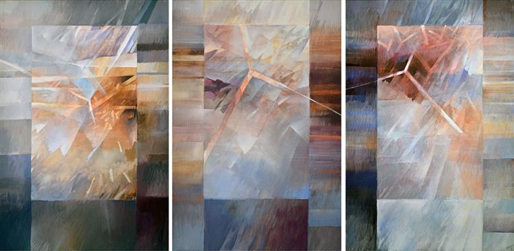 Why, Why, Why - Triptych, 2012 - Rochelle Blumenfeld