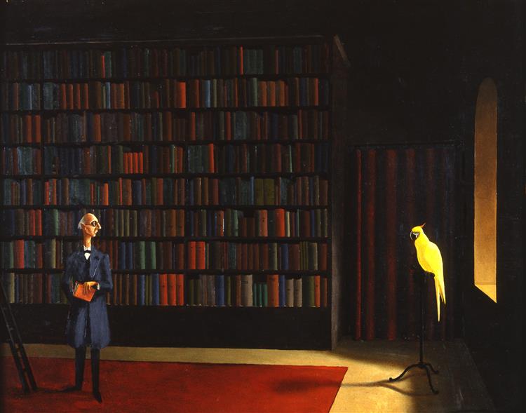 Bibliothek, 1939 - Franz Sedlacek