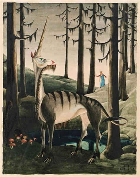 The Unicorn, 1925 - Franz Sedlacek