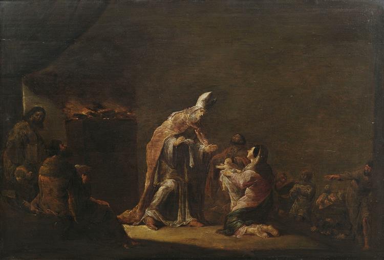 Presentation of Jesus at the Temple, c.1657 - Леонард Брамер