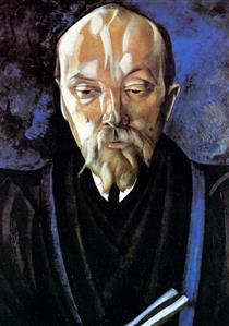 Portrait of Nicholas Roerich - Boris Grigoriev