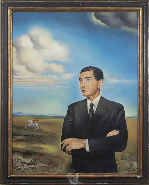 Portrait of John Langeloth Loeb, Sr., 1958 - Сальвадор Далі
