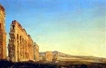 Aqueducts in the Roman Campagna - Ипполито Каффи