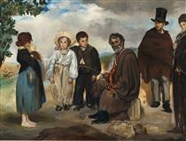 Der alte Musikant - Édouard Manet
