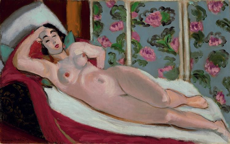 Nu À La Chaise Longue, 1923 - Henri Matisse