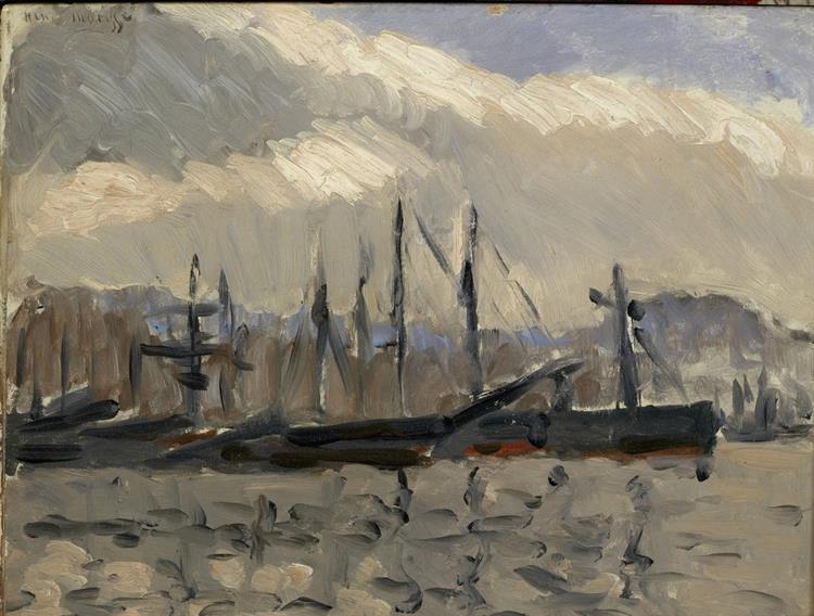 Port De Cherbourg, 1918 - Henri Matisse
