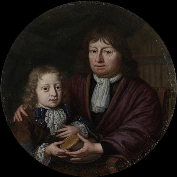 Schilderij, 1689 - Михиль ван Мюссер