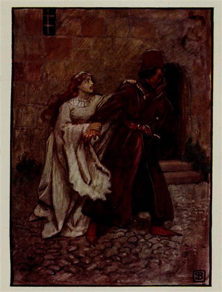 Il Trovatore - 'One Price There Is—one I Know...', 1910 - Byam Shaw