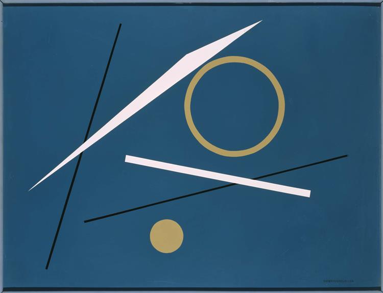 Composición, 1954 - Costigliolo