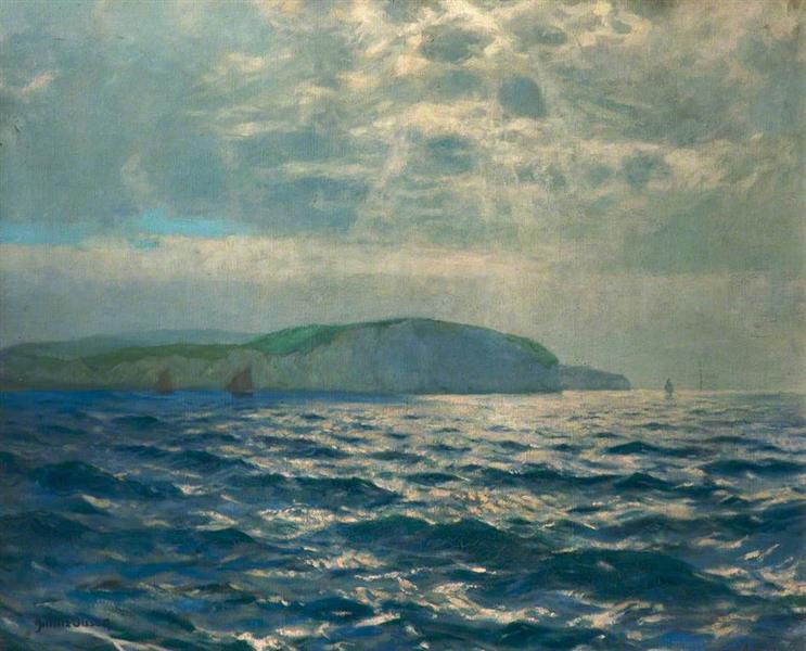 Off The Needles, Isle of Wight, 1905 - Albert Julius Olsson