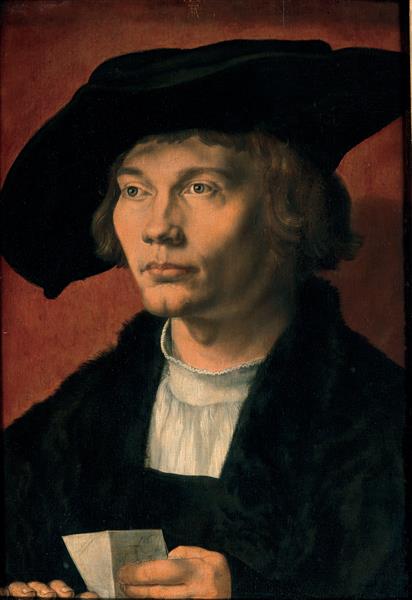 Portrait of Bernhard Von Reesen, 1521 - Альбрехт Дюрер