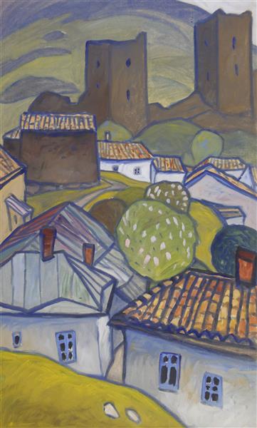 Houses and towers, 1983 - Yuriy Khymych