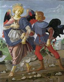Tobias and the Angel - Andrea del Verrocchio