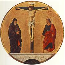 the Crucifixion - Francesco del Cossa
