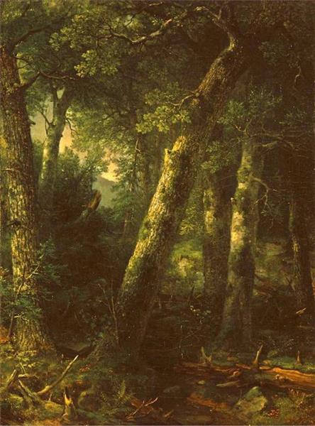 Forest in the Morning Light - Asher Brown Durand