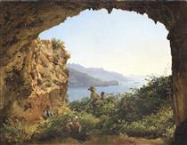 The grotto of Matromanio on the island of Capri - Sylvester Shchedrin