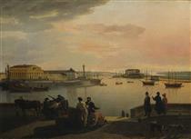 View of St.Petersburg - Sylvester Feodossijewitsch Schtschedrin