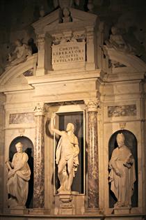 Cristo Risorto E I Ss. Pietro E Paolino Del Giambologna, 1577-79 - Giambologna