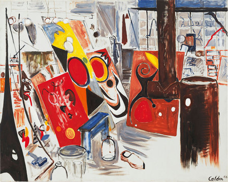 MY SHOP, 1955 - Alexander Calder
