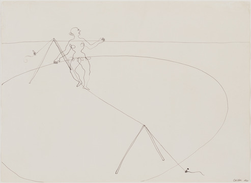 TIGHTROPE WALKER, 1932 - Alexander Calder