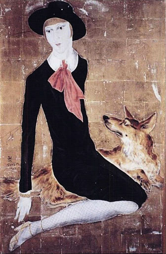 Portrait De Suzy Solidor, 1927 - Tsugouharu Foujita