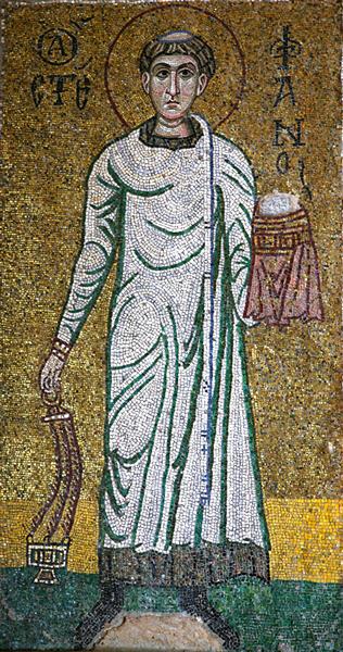 Archdeacon Stephan, c.1113 - 拜占庭馬賽克藝術
