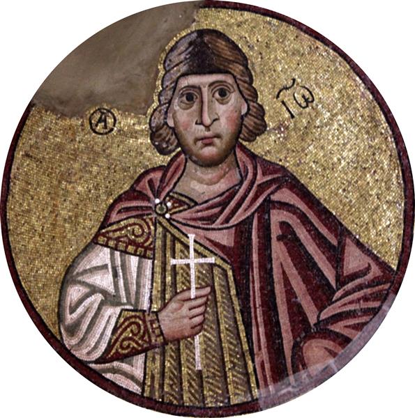 Святий Іоанн, c.1025 - Візантійські Мозіїки