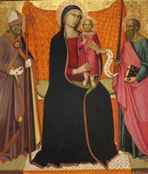Madonna and Child - Luca di Tommé