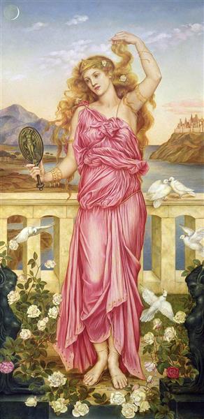 Helen of Troy, 1898 - Evelyn De Morgan