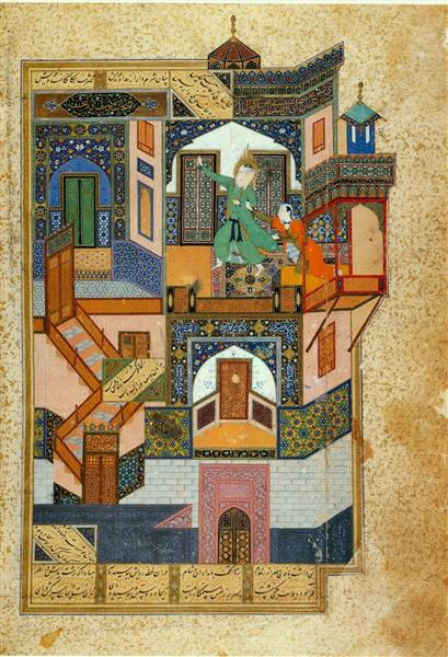Yusef and Zuleykha, 1488 - Kamal ud-Din Behzad