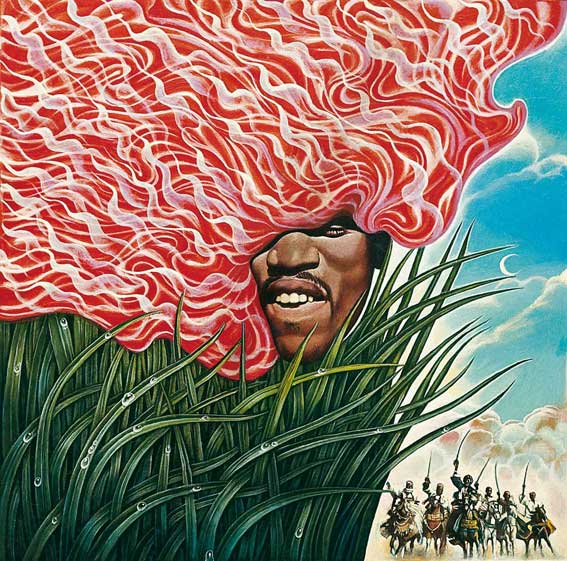 Jimi Hendrix, 1970 - Abdul Mati Klarwein