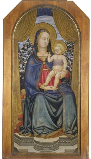 Madonna Col Bambino in Trono - Lo Scheggia
