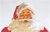 Head and Shoulders of Smiling Santa Claus - Хэддон Сандблом