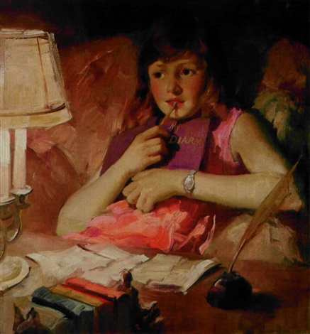 How Little She Really Understands Herself, 1927 - Haddon Sundblom