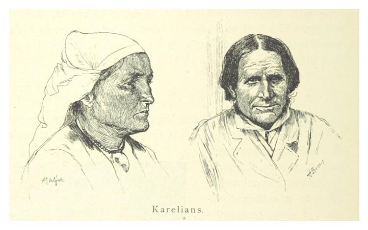 Karelians, 1894 - Альберт Эдельфельт