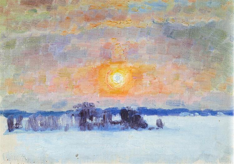 Winter Sun - Eero Järnefelt