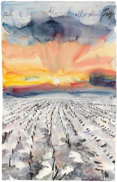The Evening of All Days, the Day of All Evenings, 2014 - Anselm Kiefer