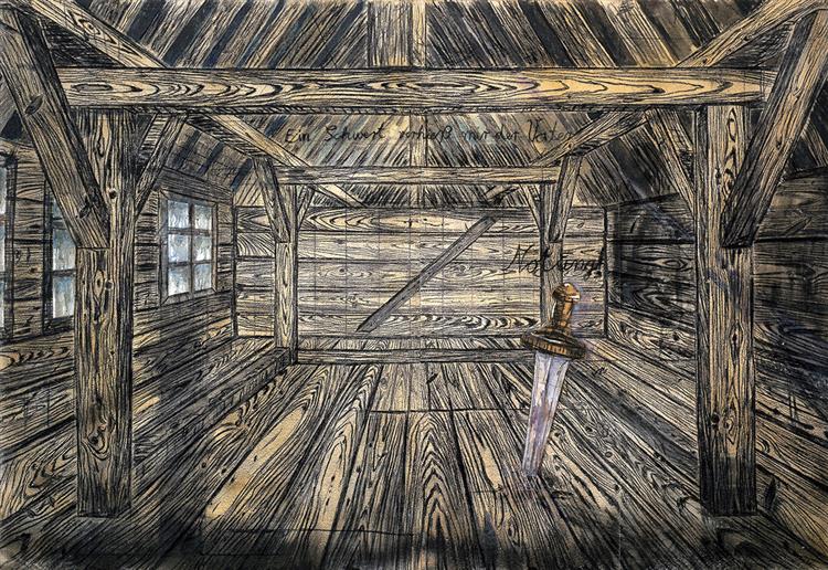 Nothung, 1973 - Anselm Kiefer