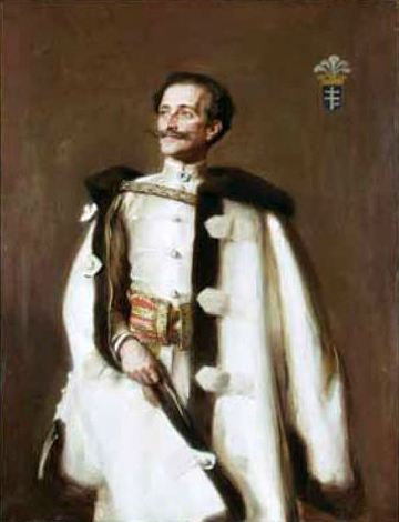 Portret Romana Potockiego, 1900 - Théodor Axentowicz